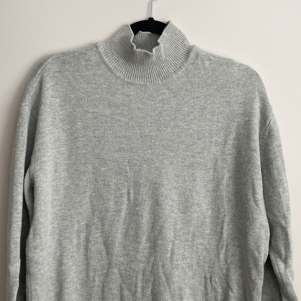 YAYA Grey Sweater Dress - Picture 2 of 9